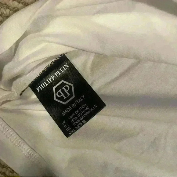 Philipp Plein
rhinestone-embellished cotton  t-shirt - Picture 5 of 7